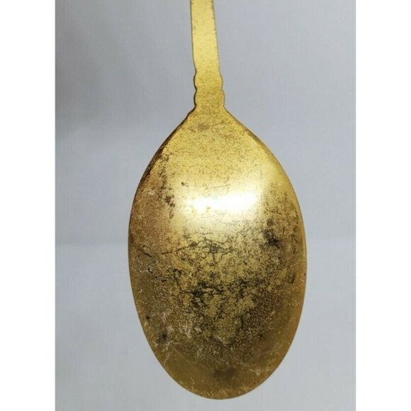 Vintage Gold Scotland Collectible Decorative Mini Spoon Home Décor - Picture 6 of 7